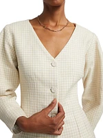 Caetana Houndstooth Jacket