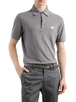 Pique Cotton Polo Shirt