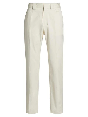 Stretch-Cotton Gabardine Trousers
