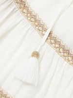 Nash Embroidered Minidress