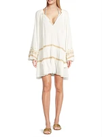 Nash Embroidered Minidress