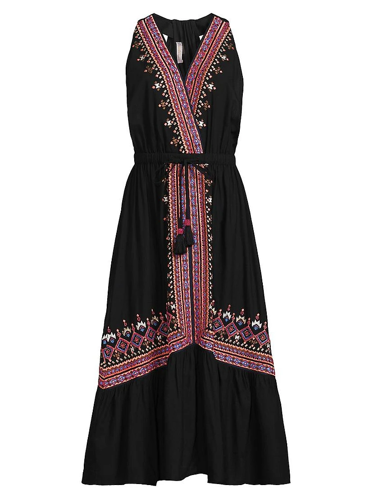 Blaine Embroidered Maxi Dress