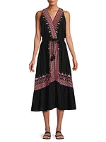 Blaine Embroidered Maxi Dress