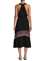 Blaine Embroidered Maxi Dress