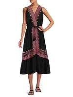 Blaine Embroidered Maxi Dress