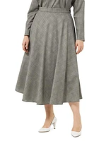 Pelota Glen Plaid Midi-Skirt