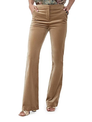 Westport Cotton-Blend Straight-Leg Pants