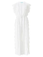 Talitha Broderie Anglaise Maxi Caftan