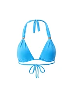 Grenada Embellished Halterneck Bikini Top