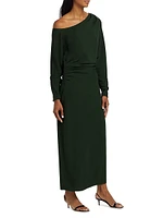 Georgie One-Shoulder Maxi Dress