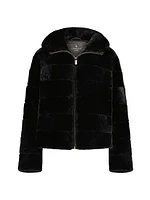 Shearling Lamb Zip Jacket