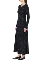 Wenny Studded Maxi Dress