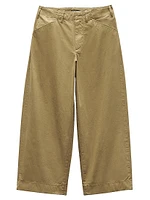 Banks Wide-Leg Cotton Pants