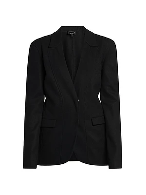 Double-Faced Wool Blazer