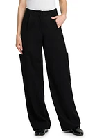 Double-Faced Wool Utility Pants
