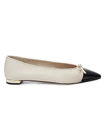 Gioia Colorblocked Leather Flats