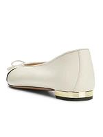 Gioia Colorblocked Leather Flats