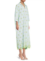 Floral Cotton Shirtdress