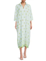 Floral Cotton Shirtdress