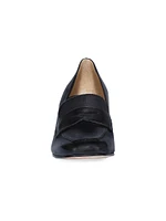 Nessa Block Heel Loafers