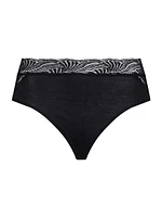 Cotton Delight Lace-Trim Briefs