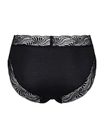 Cotton Delight Lace-Trim Briefs