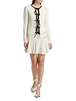 Wool & Cashmere Cabled Cardigan