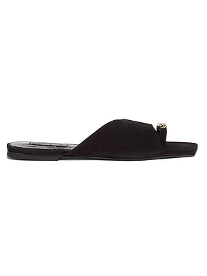 Jodie Nubuck Leather Flats