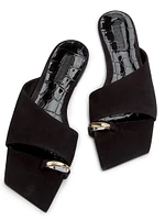 Jodie Nubuck Leather Flats