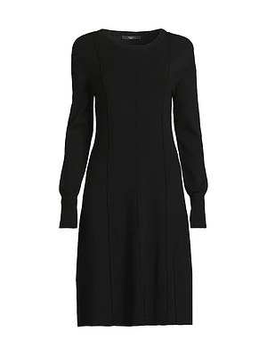 Uscio Knit Scoopneck Midi-Dress