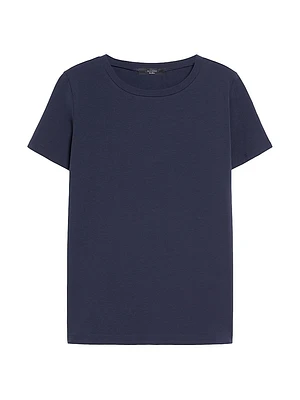 Stretch Cotton Crewneck T-Shirt
