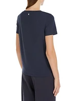 Stretch Cotton Crewneck T-Shirt