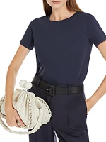 Stretch Cotton Crewneck T-Shirt