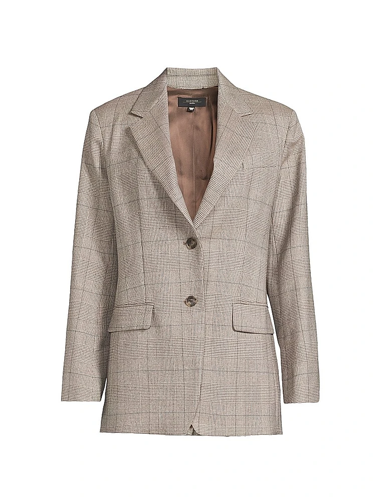 Burgos Plaid Tailored Jacket