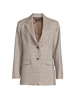 Burgos Plaid Tailored Jacket