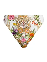 High-Rise Cheeky Bikini Bottoms