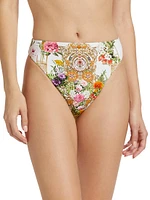 High-Rise Cheeky Bikini Bottoms