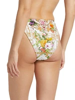 High-Rise Cheeky Bikini Bottoms