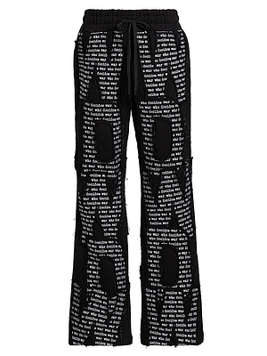 Logo Cotton Drawstring Sweatpants