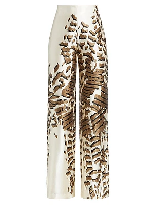 Andie Animal Print Pants