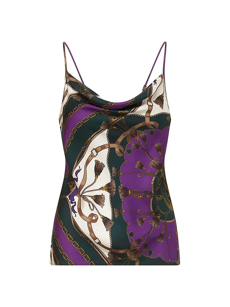 Sola Silk-Blend Top