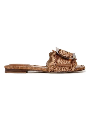 Bambi Buckle Slide Sandals