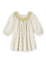 Little Girl's & Smocked Floral Dress