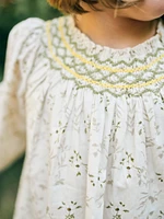 Little Girl's & Smocked Floral Dress