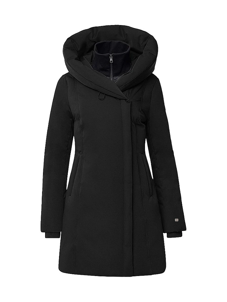 Camelia Hooded Down Coat