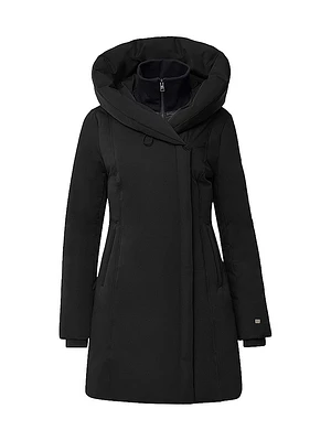 Camelia Hooded Down Coat