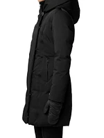 Camelia Hooded Down Coat