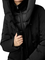 Camelia Hooded Down Coat