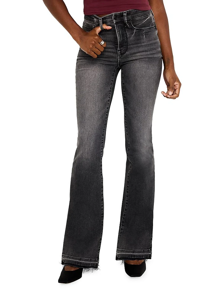 Good Flare Released Hem Jeans