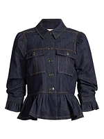 Delanie Denim Crop Jacket